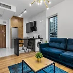 Appartement Business - Air Conditioning, 10th Floor, View, Balcony - By Rentujemy Warschau