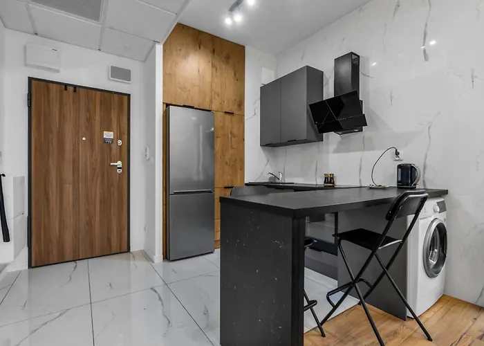 Business - Air Conditioning, 10th Floor, View, Balcony - By Rentujemy شقة وارسو