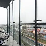 Business - Air Conditioning, 10th Floor, View, Balcony - By Rentujemy *