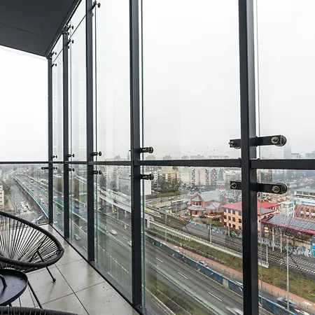 Business - Air Conditioning, 10th Floor, View, Balcony - By Rentujemy *